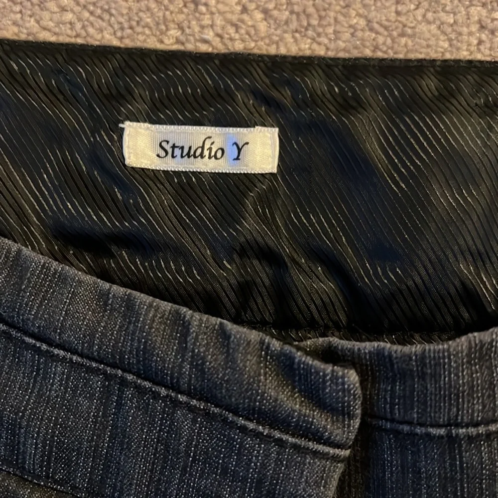 Gray flare leg dress jeans studio Y - Picture 6 of 7